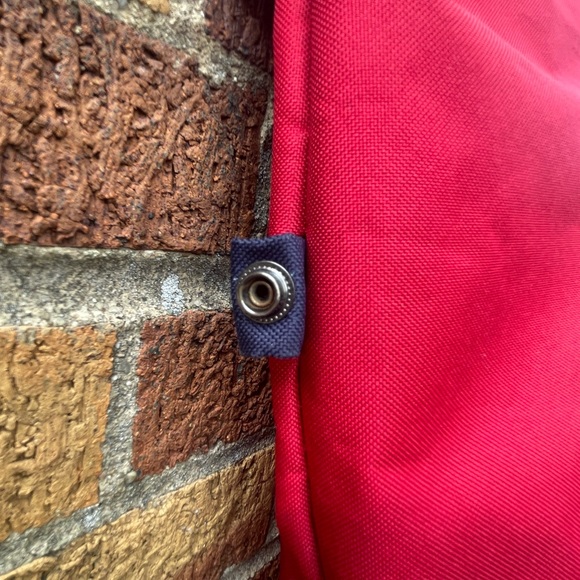 SAMSONITE YACHT TOTE BAG ZIP TOP RED/NAVY BLUE 24''X 16''. - Picture 6 of 9